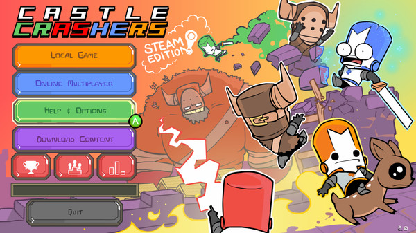 图片[2]-城堡破坏者/Castle Crashers|STEAM联机补丁|V2.8-XDGAME